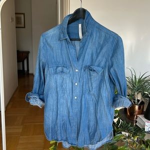 Babaton denim shirt